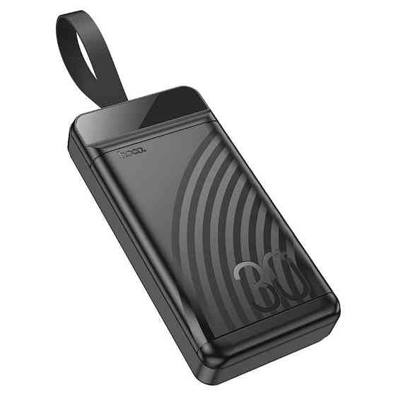 Зовнішній акумулятор HOCO J123B Element 22.5W+PD20W fully compatible power bank with digital display(30000mAh) Black Київ