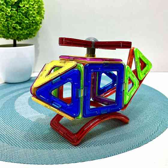 Конструктор магнітний Limo Toy Транспорт 36 деталей (LT5003) Чернигов