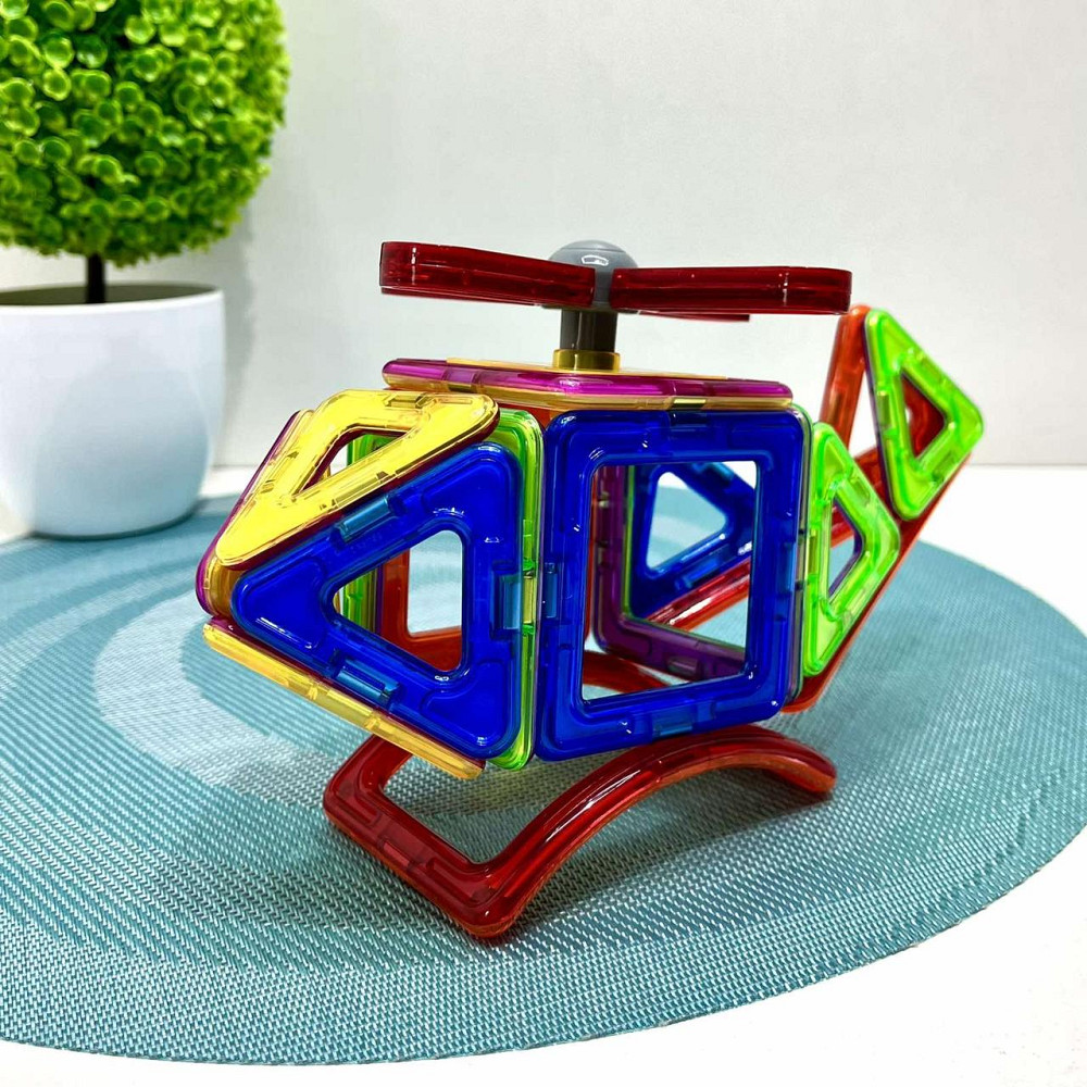 Конструктор магнітний Limo Toy Транспорт 36 деталей (LT5003) Чернигов - изображение 1