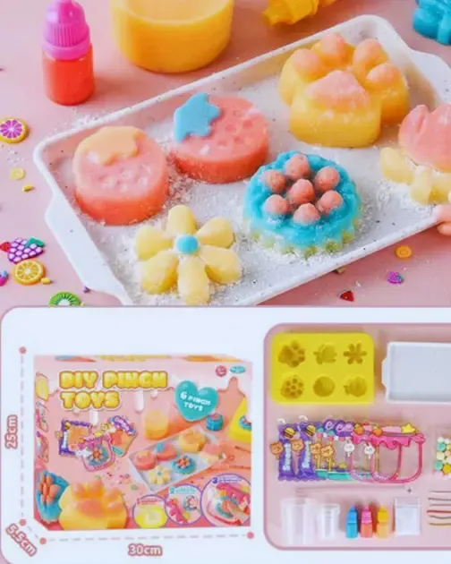 Творческий набор для изготовления сквишей,Таба Лапок для детей "Сделай сквиш сам" Коломыя - изображение 2