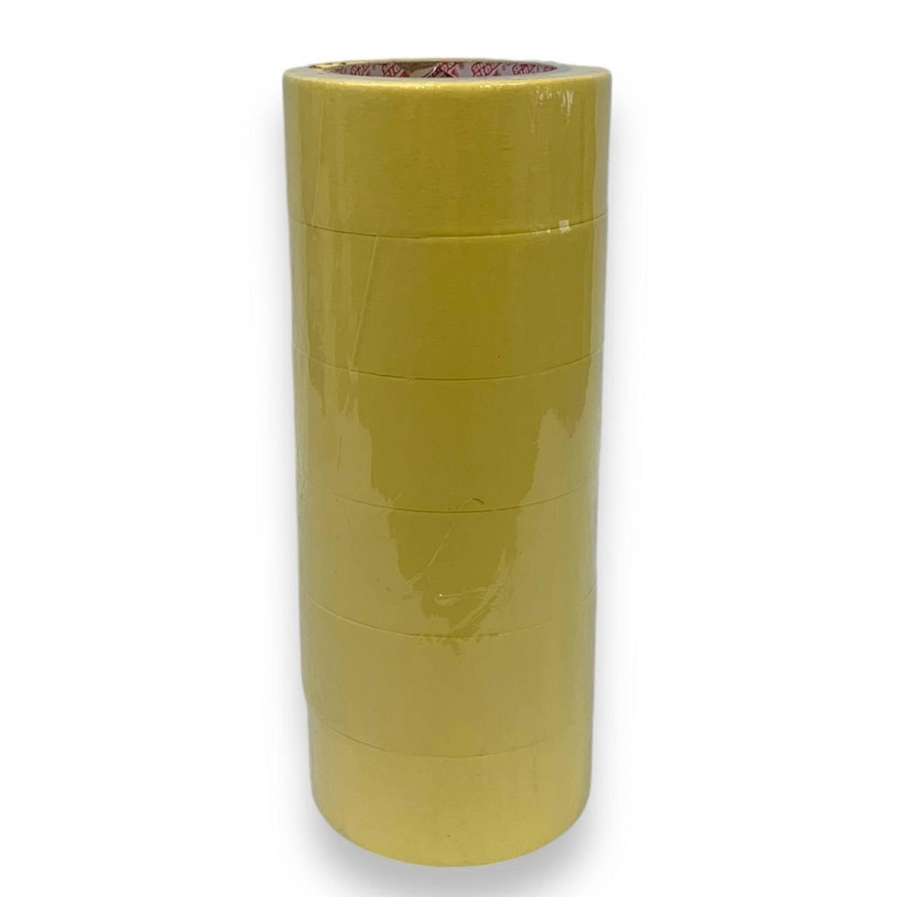 Малярный скотч жёлтый 50 м Super Clear — клейкая лента для покраски, отделки, ремонта и декора Харьков - изображение 4