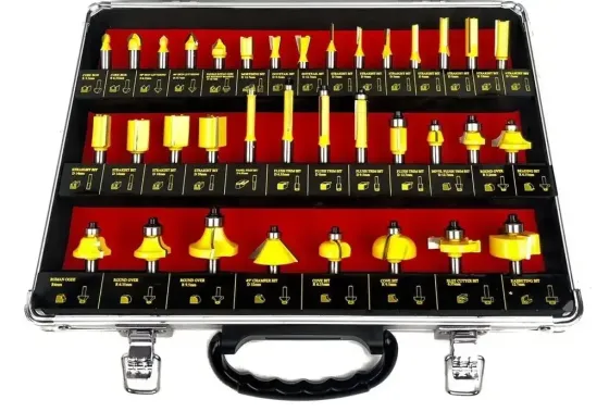 Фрези AL-FA ALRBS35-8 – хвостовик 8 мм, дерево, 35 елементів Львів