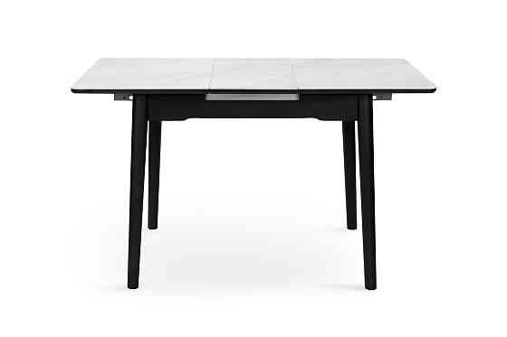 Стіл Нептун 95/125*70 чорний/керам бетон Київ