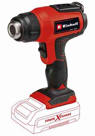 Фен аккумуляторный Einhell TE-HA 18 Li - Solo: 18В, 350°С/550°С, 200л/мин., без аккумулятора Киев