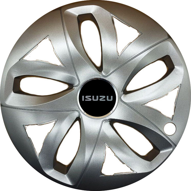 Автомобільні модельні ковпаки R14 Isuzu 229 4шт, SJS, сріблясті Київ - фото 1
