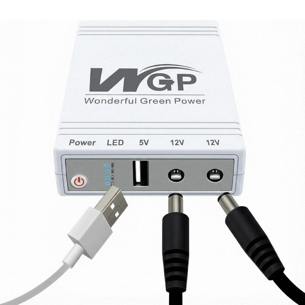 Джерело безперебійного живлення Mini UPS WGP UPS103A 10400mAh 5V/12V/12V, Li-ion 4*2.6Ah, для роутера та оптичного терміналу Киев - изображение 18