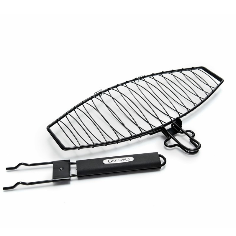 Сітка для риби із зйомною ручкою GrillPro 21015 Код: 007391 Рівне - фото 1