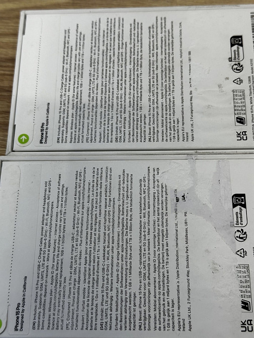 Айфон: iPhone 15 Pro 128Gb White Titanium Київ - фото 2