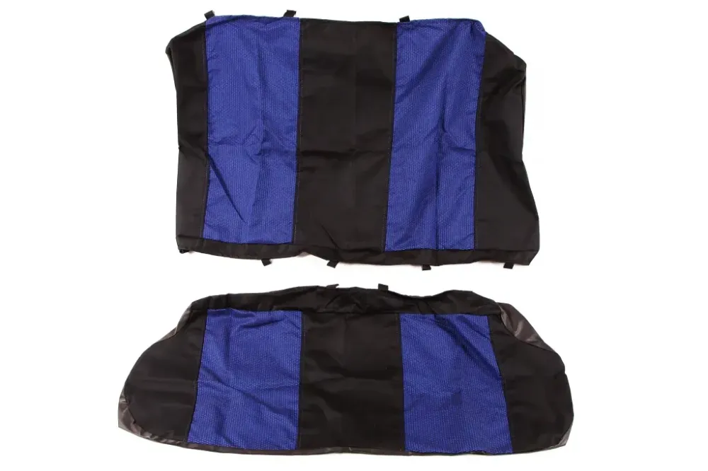 Чехлы на сидушки  2107 Avto-fortuna Пилот с паралоном синие Винница - изображение 3