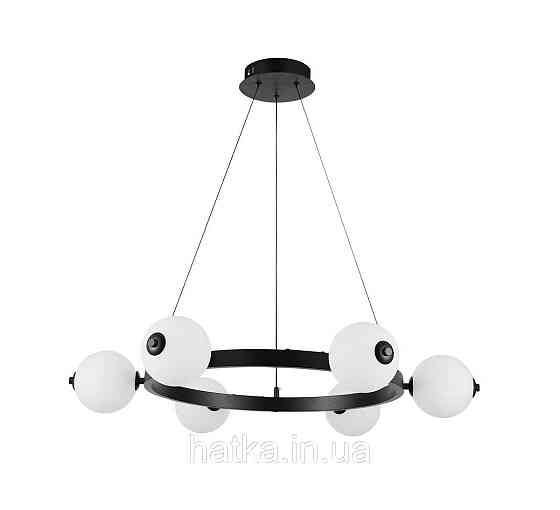 Підвісна LED-люстра G 2916/6 120W Чорний Київ