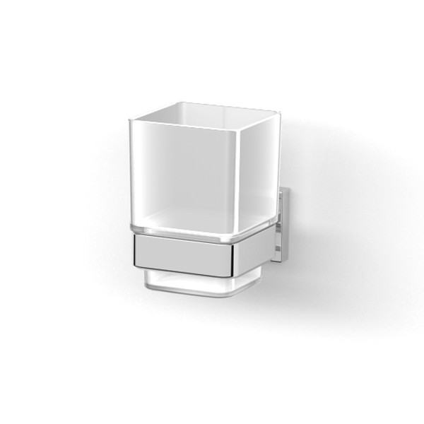 Стакан для зубних щіток IMPRESE BILOVEC хром Київ - фото 1