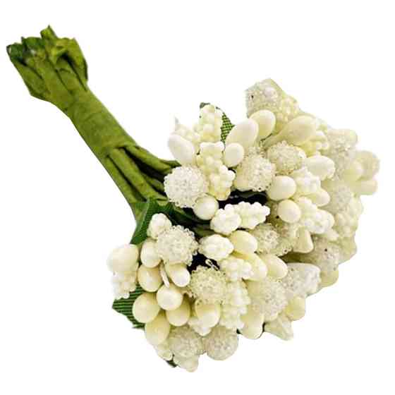 Декоративные тычинки для творчества KV-715 пучок 12 штук Винница