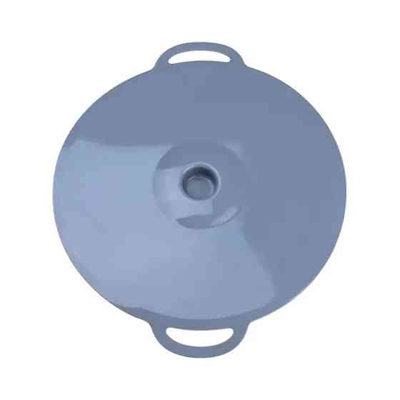 Багаторазова силіконова кришка універсальна 24 х 20.4 см Сірий HP34540S Коломия