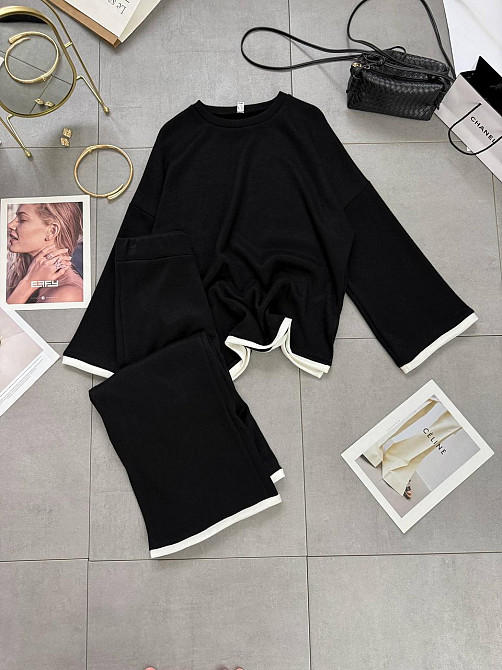 Женский базовый теплый костюм двойка качественная турецкая ангора double Одесса - изображение 1