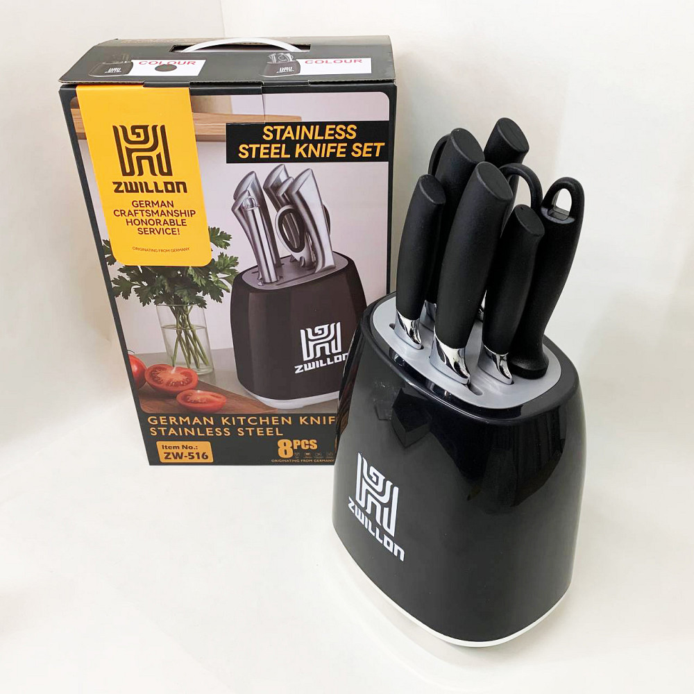 Набір хороших якісних кухонних ножів, Якісні ножі для дому, Кухонні ножі домашні, Набори ножів SX-50 Львів - фото 5