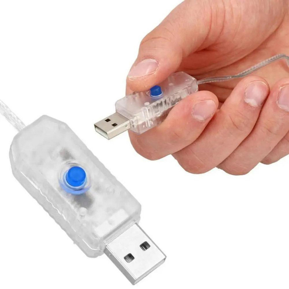 Гирлянда роса от USB,10м,Белый SBR Киев - изображение 7