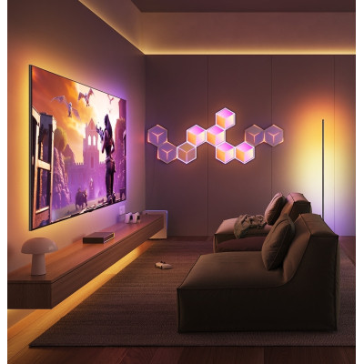 Светильник Govee H106A Glide Hexagon Light Panels Ultra Expansion Pack, 1pc, RGBIC, Wi-Fi/Bluetooth, Purple (H106A007-OF-EU) Винница - изображение 4