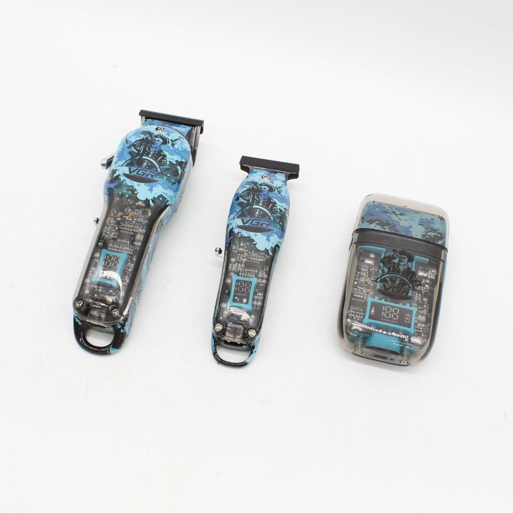 Профессиональный набор для стрижки 3в1,V-645 SBR Киев - изображение 9