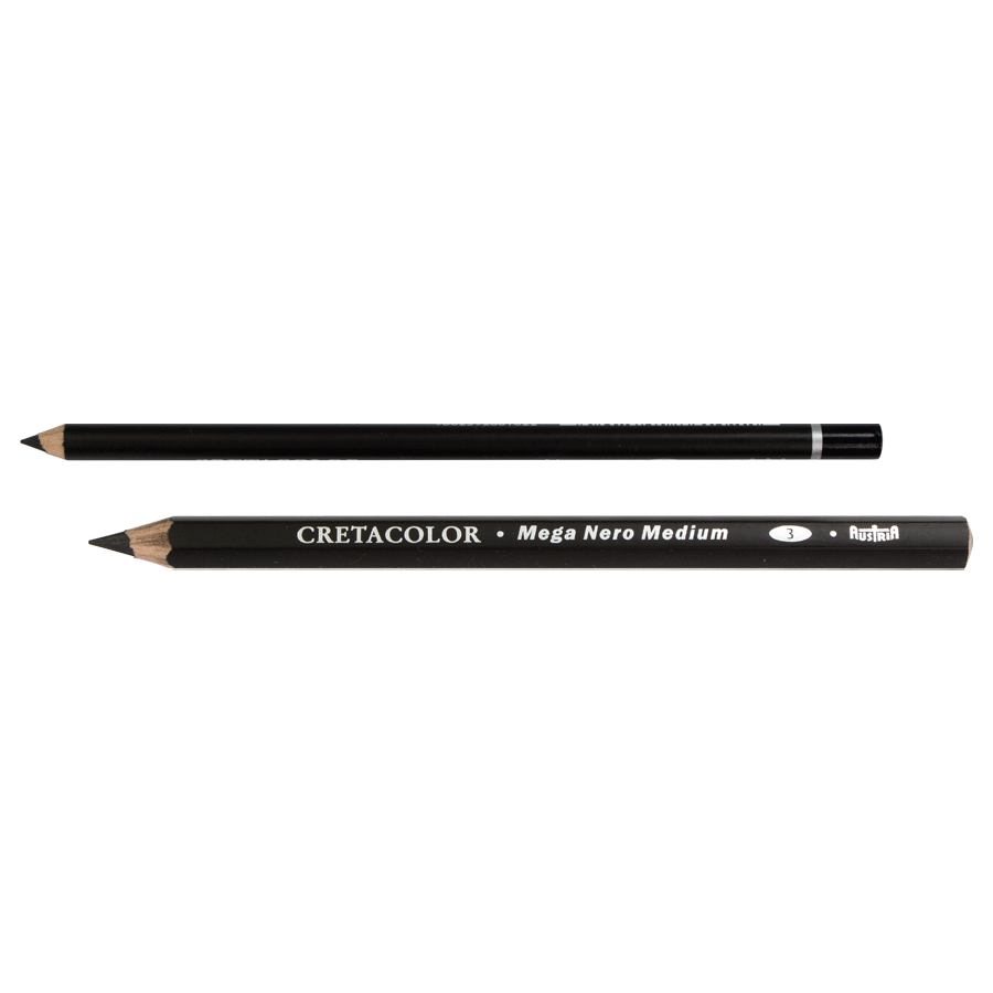 Карандаш для рисунка MEGA Неро средний Cretacolor Киев - изображение 4