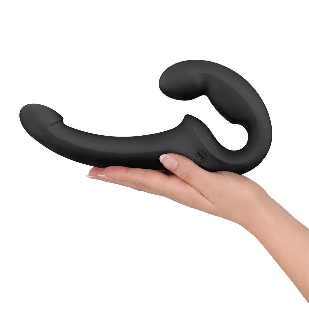 Безремінний страпон Fun Factory SHARE LITE Black, регульований, полегшена модель Sex Aura Київ - фото 6