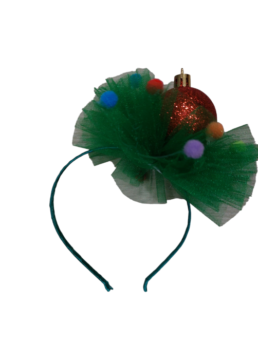 Новорічний обруч на голову one size різнобарвний Київ - фото 1