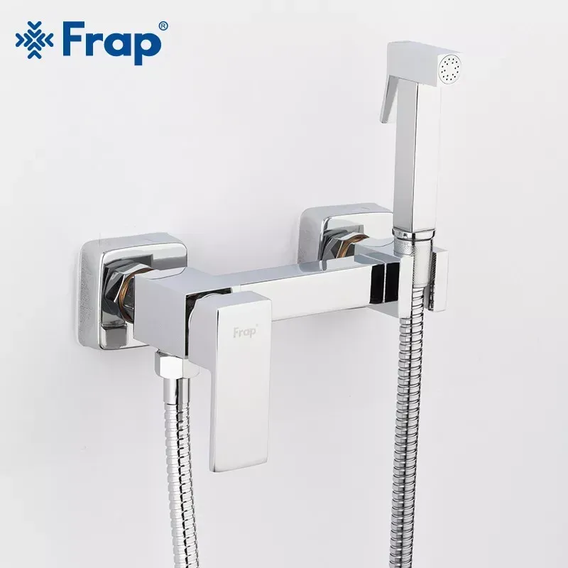 Гігієнічний душ зі змішувачем Frap F7504 хром Київ - фото 2