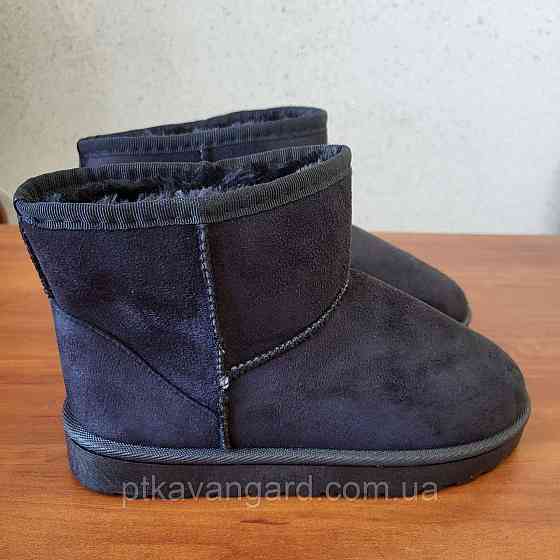 Ботинки женские Угги с мехом размер 36 черный Хмельницкий