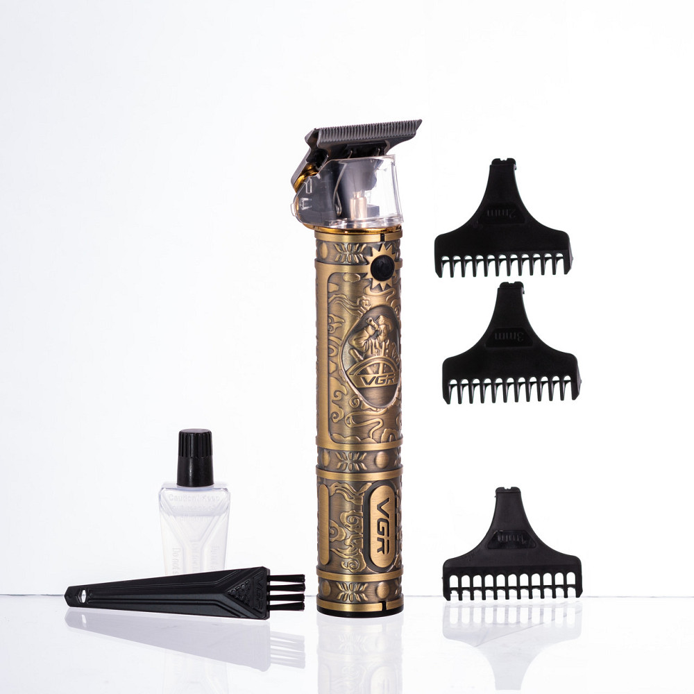 VGR Тример для стрижки волосся та бороди з насадками VGR V-085 Коломия - фото 8