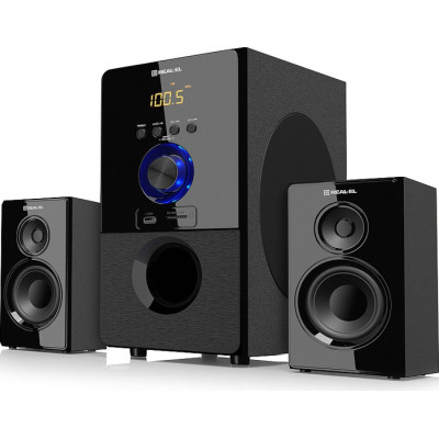 Акустична система REAL-EL M-555 Black (EL121300013) Вінниця - фото 1