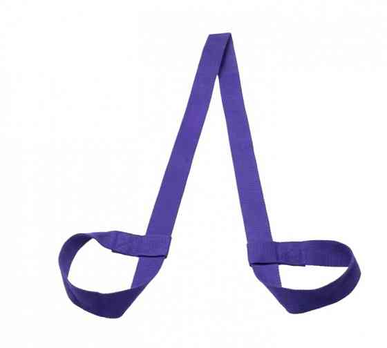Слинг перетяжка для переноски коврика йоги фиолетовый Винница