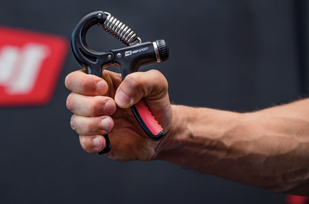 Еспандер регульований Hop-Sport 5-60кгHS-P060HG чорно-червоний Киев - изображение 4