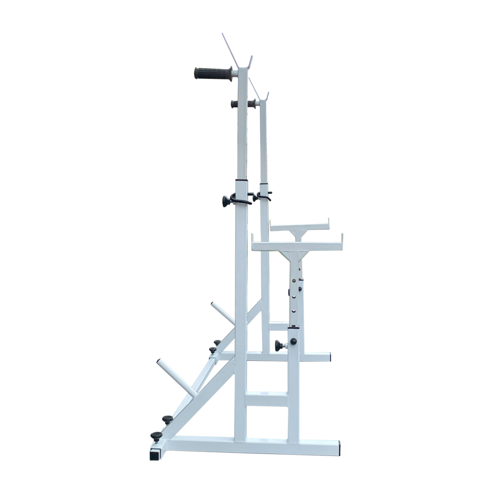 Регулируемые стойки под штангу со страховкой и брусьями Белые Киев - изображение 3