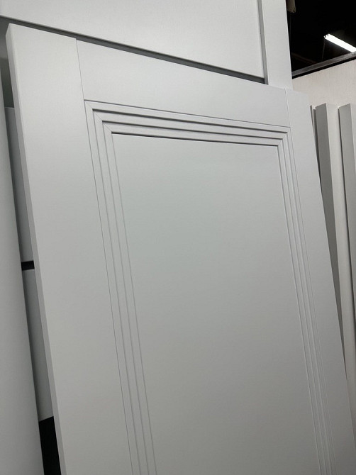 Двери экошпон, Полотно, серия TETRA , Модель Т-12. Цвет: Альпийский белый Киев - изображение 2