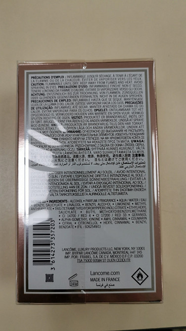 Парфюмированная вода Lancome La Vie Est Belle Soleil Cristal Славянск - изображение 3