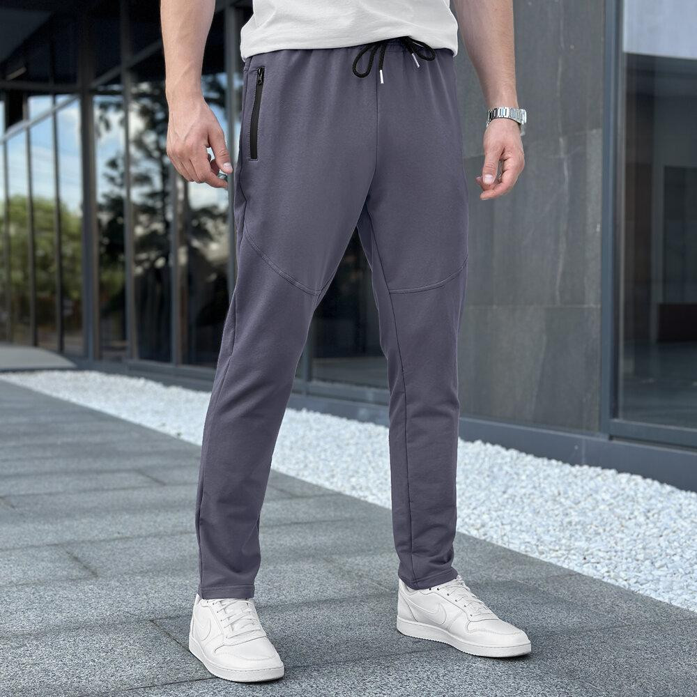 Мужские спортивные штаны темно-серые Pobedov Everyday Киев - изображение 2