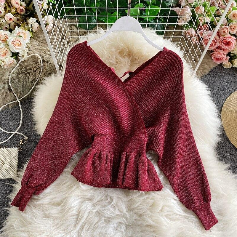 Трикотажний топ з V-подібним вирізом Луцк - изображение 1