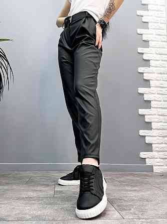 Прямі брюки з екошкіри "Arden" оптом | Розпродаж моделі Київ