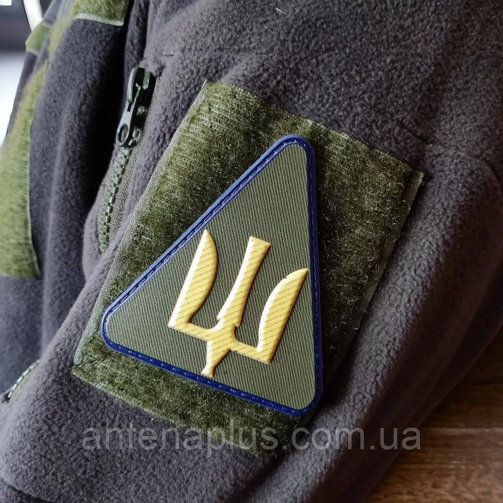 Повітряні сили ЗСУ олива шеврон / патч Київ - фото 2