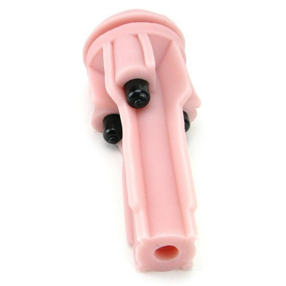 Мастурбатор с вибрацией Fleshlight Vibro Pink Lady Touch, три вибропули, стимулирующий рельеф Sex Aura Киев - изображение 4