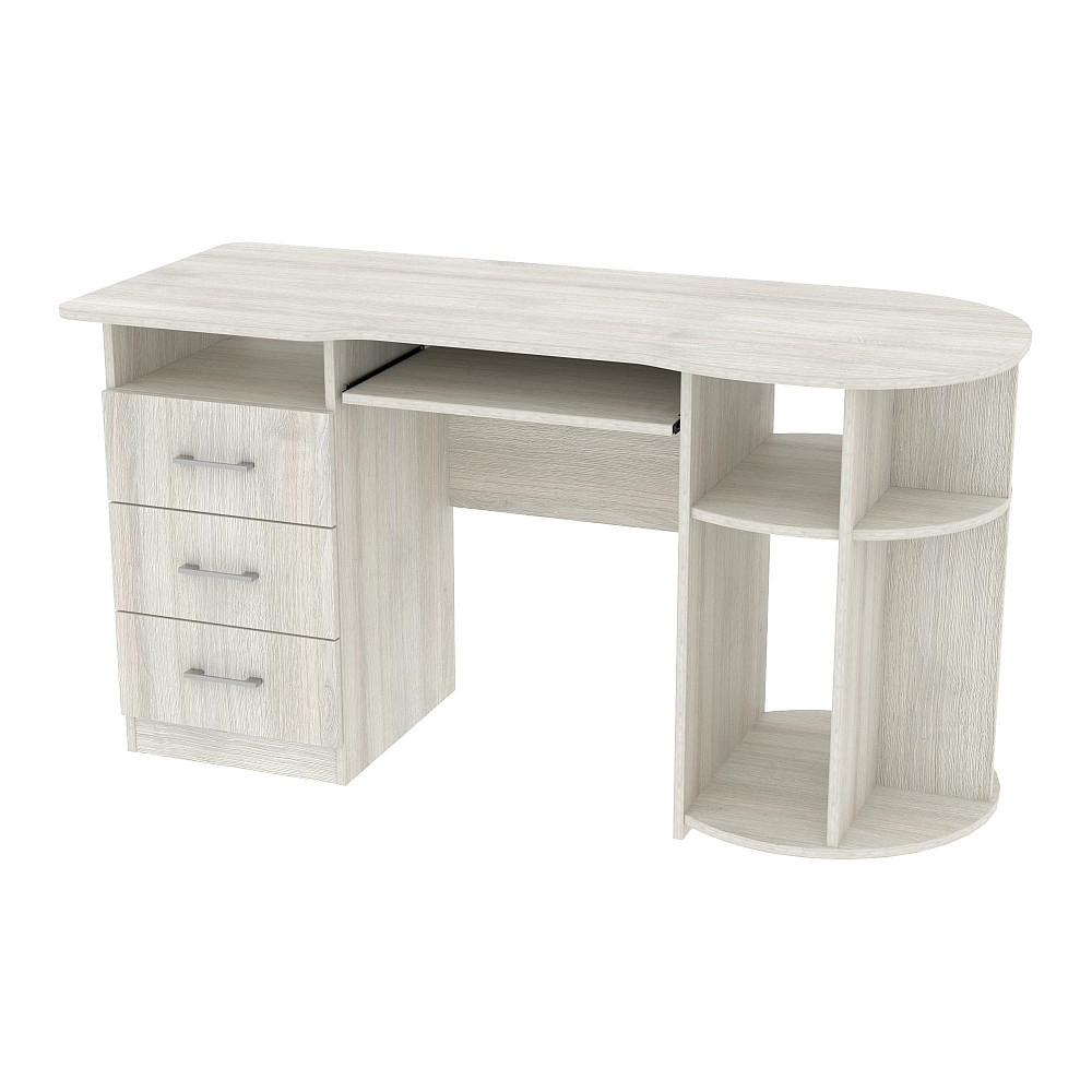 Стол письменный СКП-2 №11, Дуб Шамоні Світлий, 1300/600/760 Львов - изображение 1