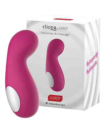 Интерактивный минивибратор для клитора Kiiroo Cliona, розовый Sex Aura Киев