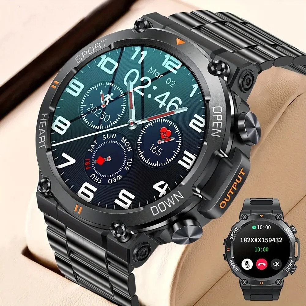 Розумний смарт-годинник Smart Storm Steel (2 ремінці) Чорний Вінниця - фото 13