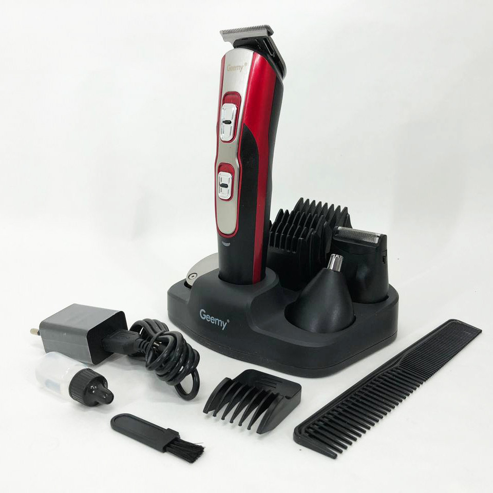 Машинка для стрижки волосся професійна GEMEI GM-592, Машинка для стрижки на акумуляторі EK-41 Львів - фото 6