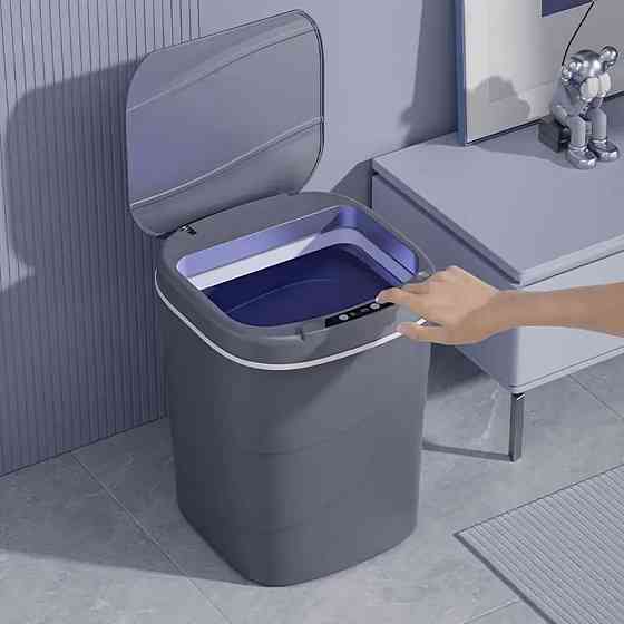 Сенсорное мусорное ведро на 13л,Серый SBR Киев