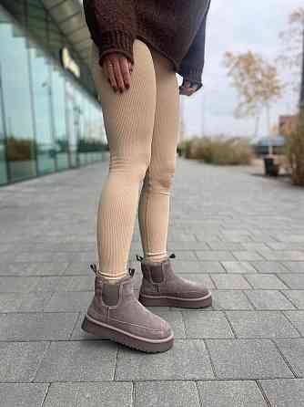 WSMR Угги жіночі WSMR K01 кофе (зима, замша натуральна) (5679) 37 Коломыя