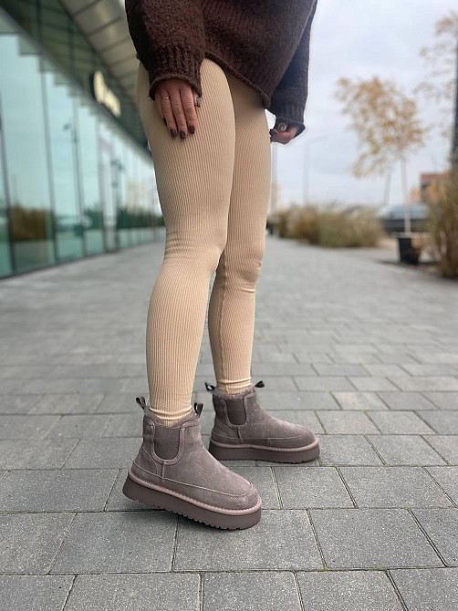 WSMR Угги жіночі WSMR K01 кофе (зима, замша натуральна) (5679) 37 Коломыя - изображение 1