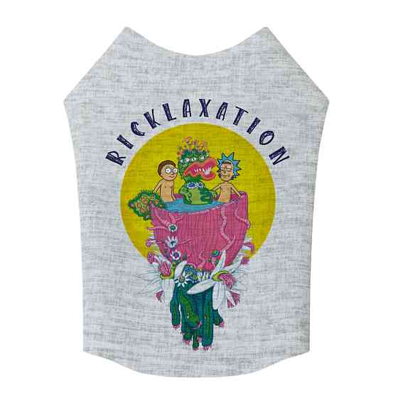 Майка для собак WAUDOG Clothes малюнок "Рік та Морті 2", S40, B 50-56 см, С 29-34 см Коломия