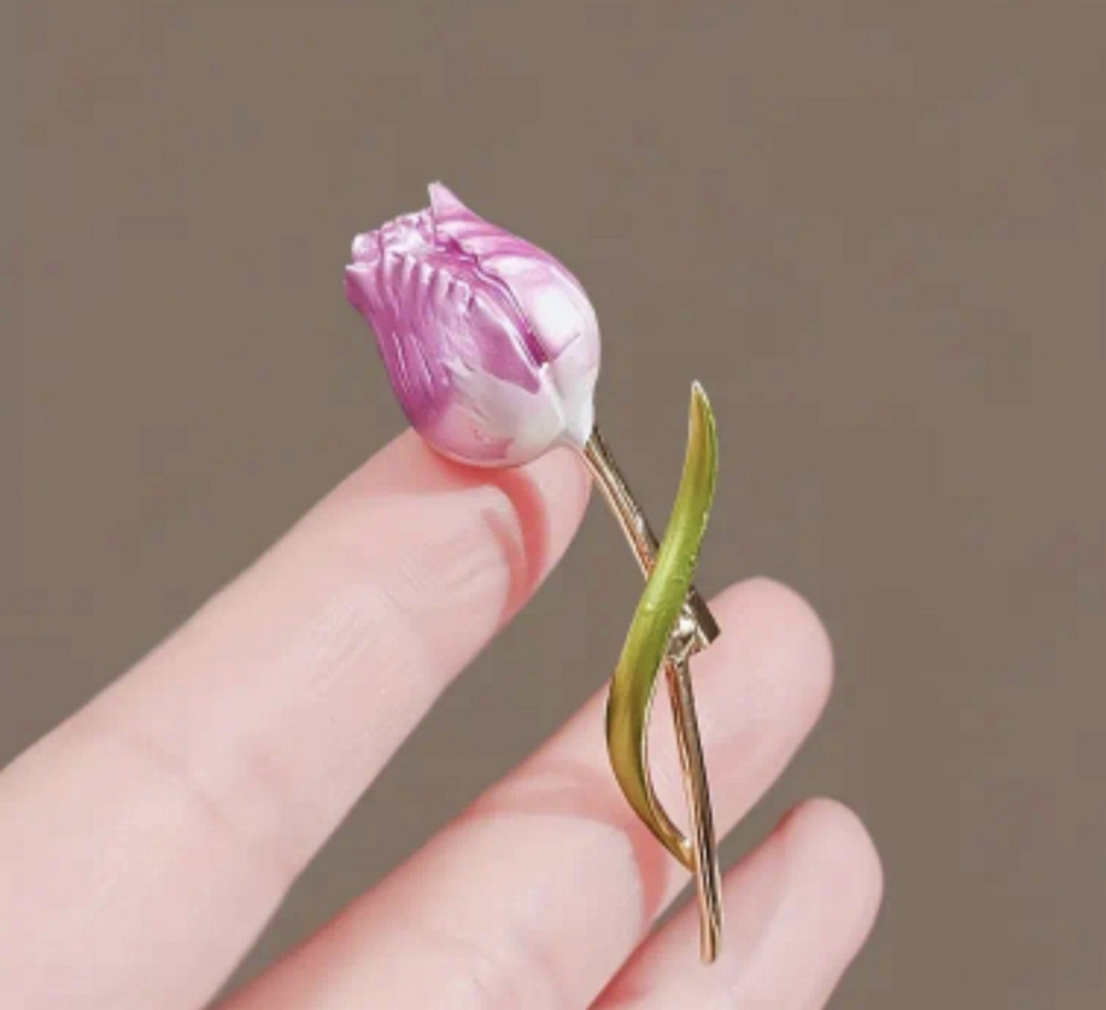 Брошка "Тюльпан" Сміла - фото 5