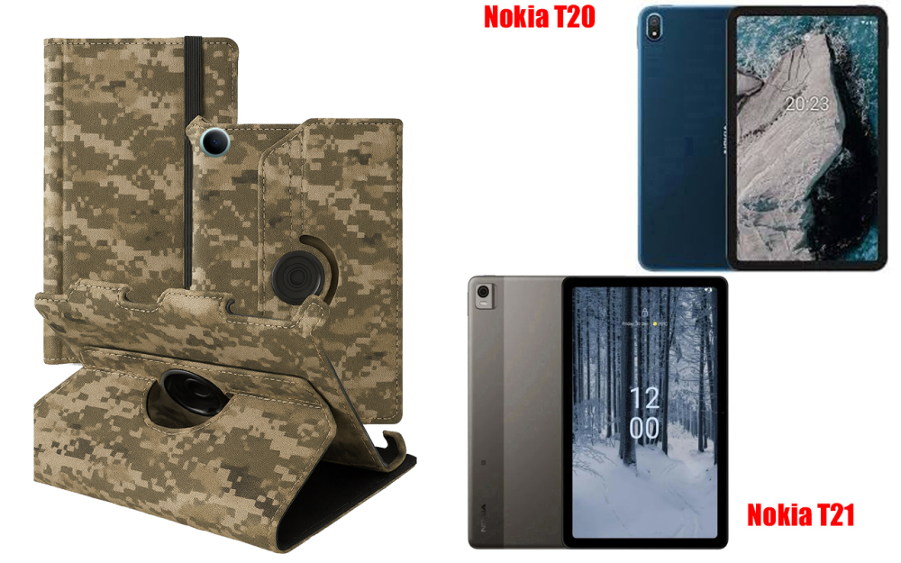 Чехол Spinner360 для планшета Nokia T20, Nokia T21, цвет Xaki Киев - изображение 1