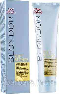 Крем для освітлення Wella Blondor Soft Blonde Cream на олійній основі Київ